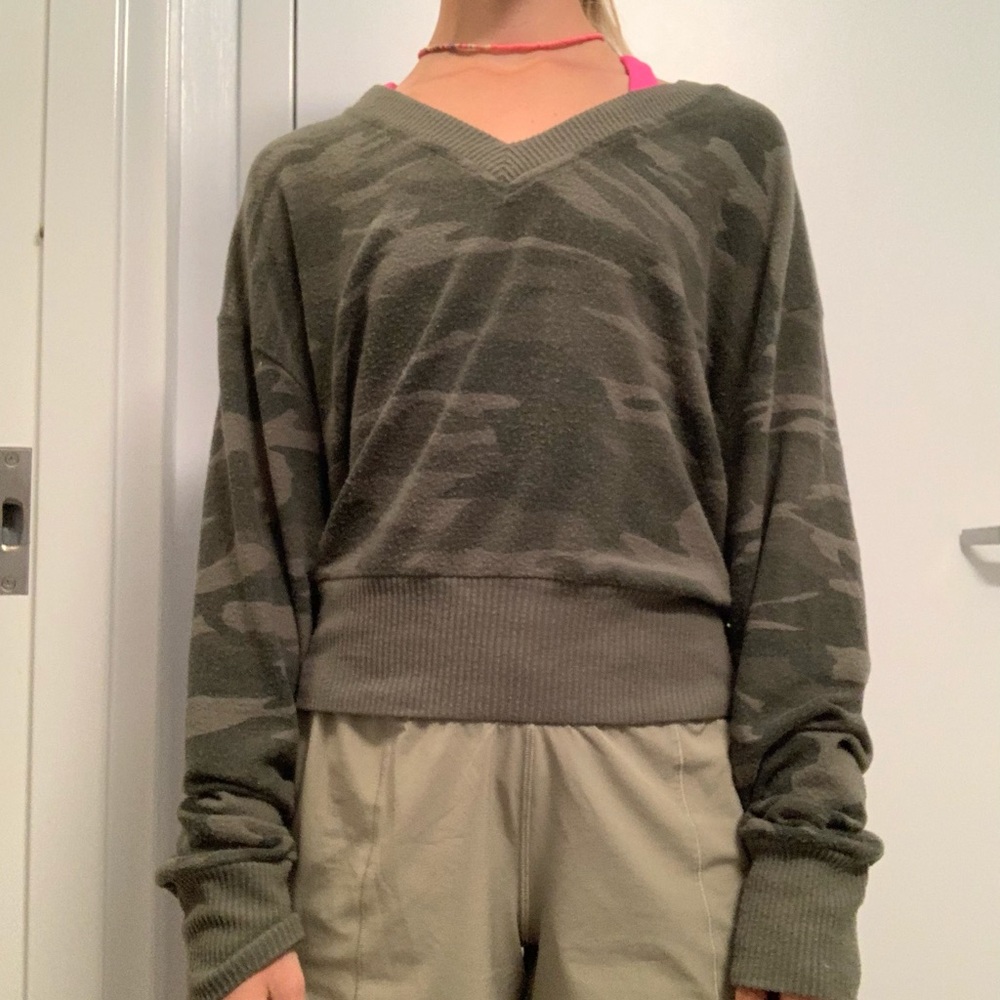 Wantable Camo Sweater